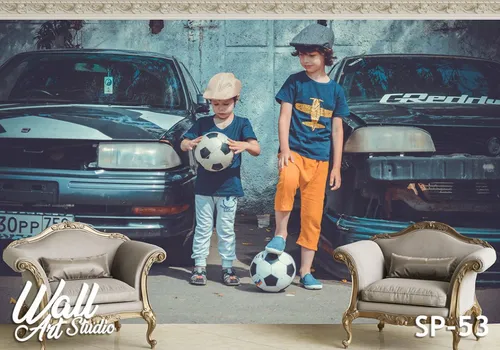 Foto tapeta mali fudbaleri - Tapete za zid Sport