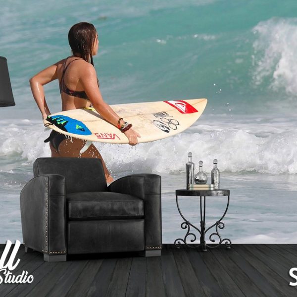 Foto tapeta surfer - Tapete za zid Sport