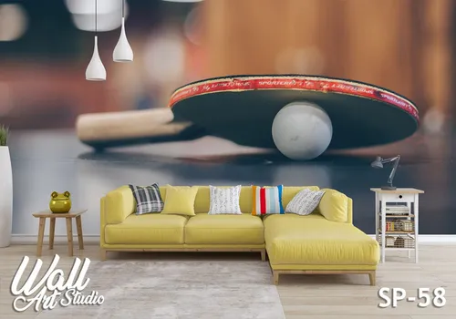 Foto tapeta reket stoni tenis - Tapete za zid Sport