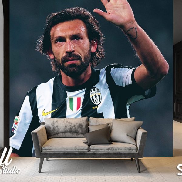 Foto tapeta Andrea Pirlo - Tapete za zid Sport