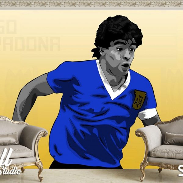 Foto tapeta Maradona - Tapete za zid Sport