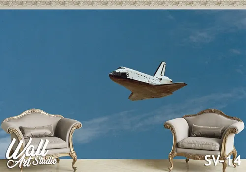 Foto tapeta Space Shuttle 1 - Tapete za zid Svemir
