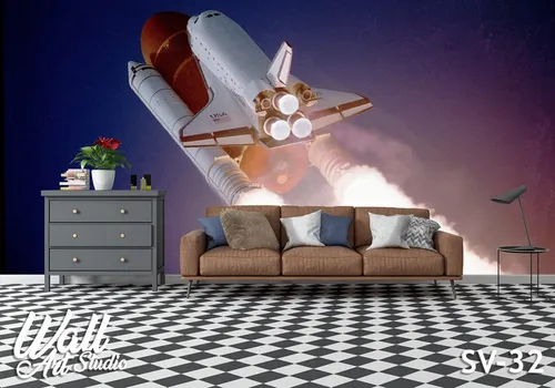 Foto tapeta Space Shuttle - Tapete za zid Svemir