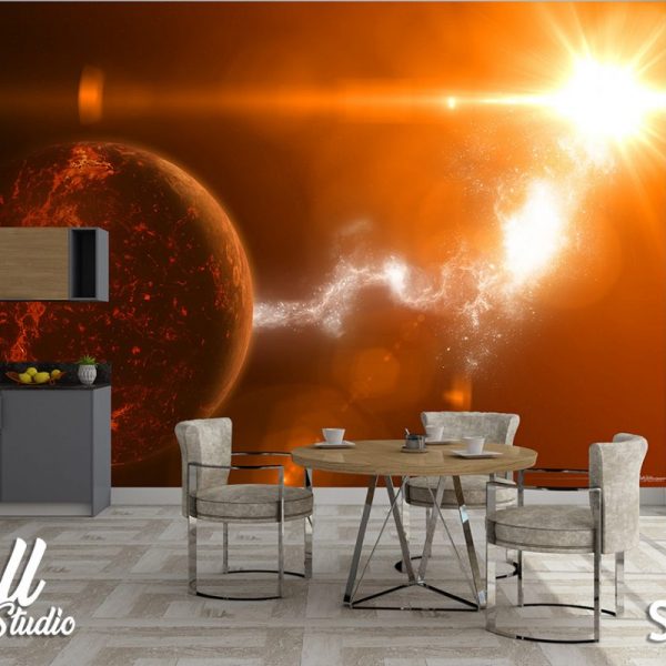 Foto tapeta apstraktna planeta - Tapete za zid Svemir