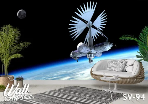 Foto tapeta svemirski brod 2 - Tapete za zid Svemir