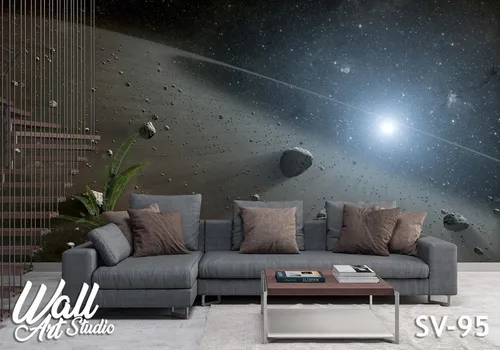 Foto tapeta asteroidi - Tapete za zid Svemir