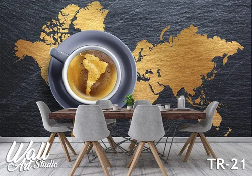 Foto tapeta brazilska kafa - Tapete za zid Trpezarija