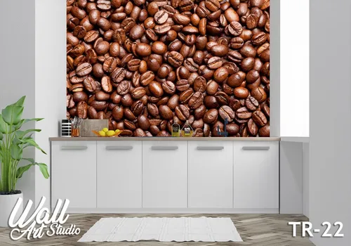Foto tapeta zrnevlja kafe - Tapete za zid Trpezarija