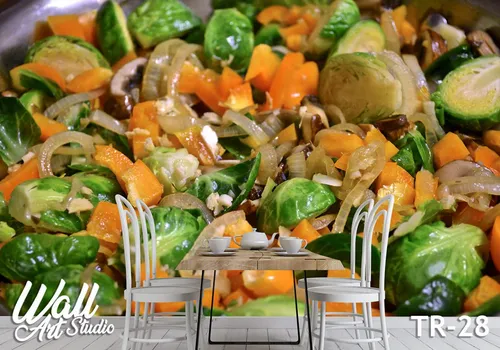 Foto tapeta salata - Tapete za zid Trpezarija