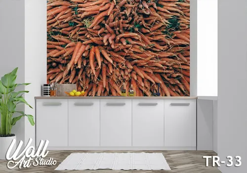 Foto tapeta mrkva - Tapete za zid Trpezarija