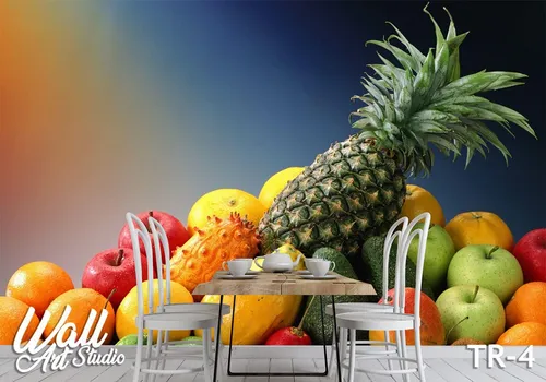 Foto tapeta ananas 2 - Tapete za zid Trpezarija