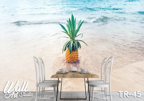 Foto tapeta ananas 1 - Tapete za zid Trpezarija