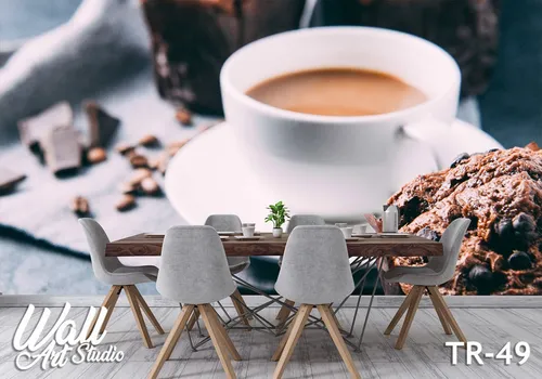 Foto tapeta šoljica kafe - Tapete za zid Trpezarija