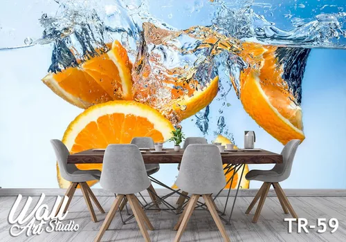 Foto tapeta narandže - Tapete za zid Trpezarija