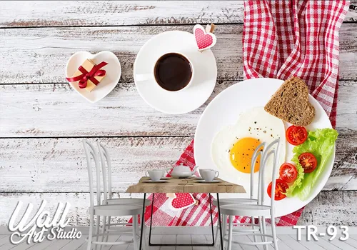 Foto tapeta kafa i doručak - Tapete za zid Trpezarija