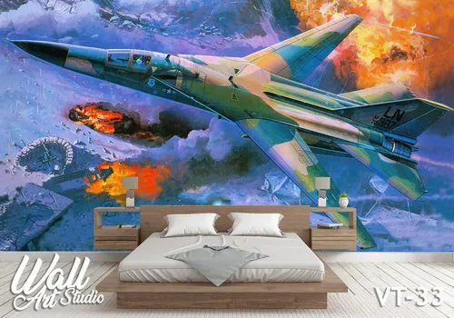 Foto tapeta američki ratni avion - Tapete za zid Vojne teme