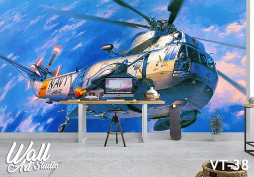 Foto tapeta američki vojni helikopter - Tapete za zid Vojne teme