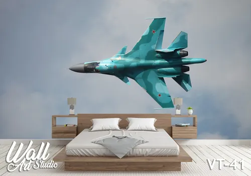 Foto tapeta Su 34 - Tapete za zid Vojne teme