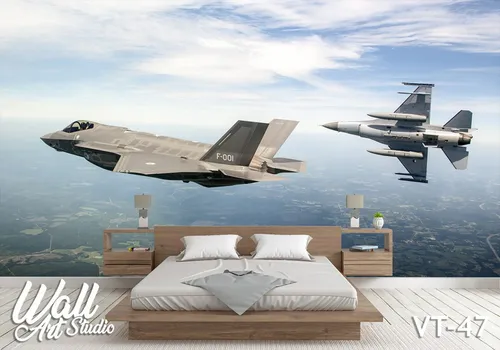 Foto tapeta F 22 Raptor - Tapete za zid Vojne teme