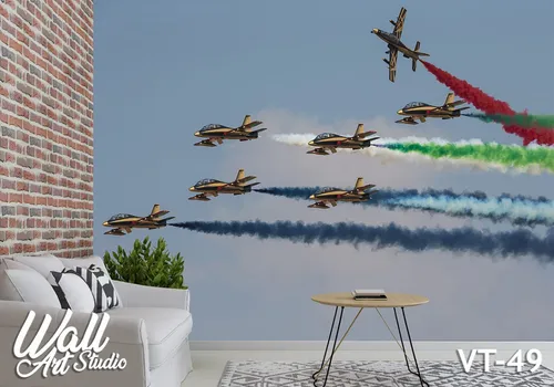 Foto tapeta akrobacije - Tapete za zid Vojne teme