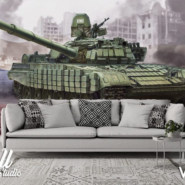 Foto tapeta tenk T 72 - Tapete za zid Vojne teme