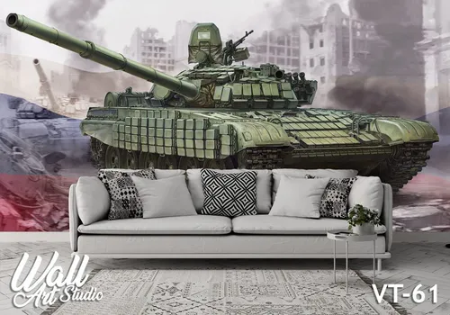 Foto tapeta tenk T 72 - Tapete za zid Vojne teme