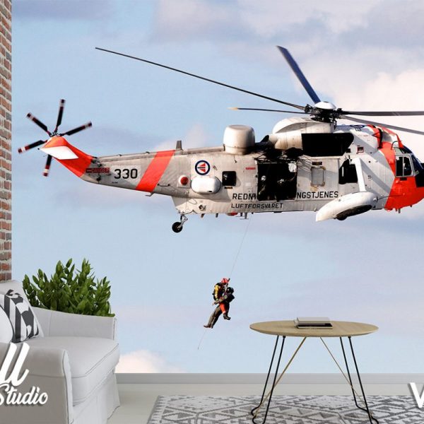 Foto tapeta vojni helikopter 1 - Tapete za zid Vojne teme