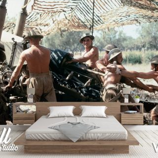 Foto tapeta tobdžije - Tapete za zid Vojne teme