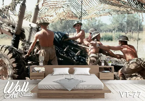 Foto tapeta tobdžije - Tapete za zid Vojne teme