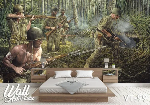Foto tapeta Vietnam - Tapete za zid Vojne teme