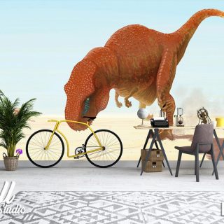 Foto tapeta dinosaur 16 - Tapete za zid Dečije