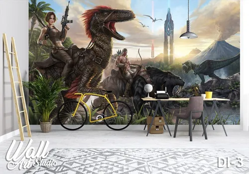 Foto tapeta dinosaur 2 - Tapete za zid Dečije
