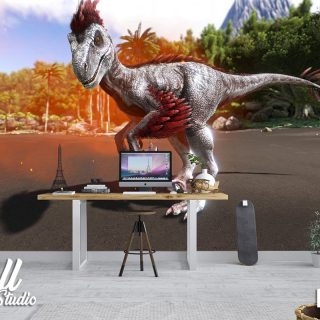 Foto tapeta dinosaur 29 - Tapete za zid Dečije