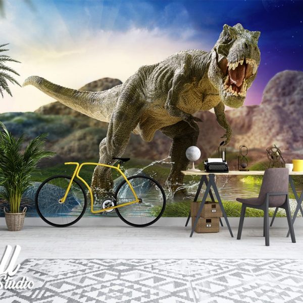 Foto tapeta dinosaur 4 - Tapete za zid Dečije