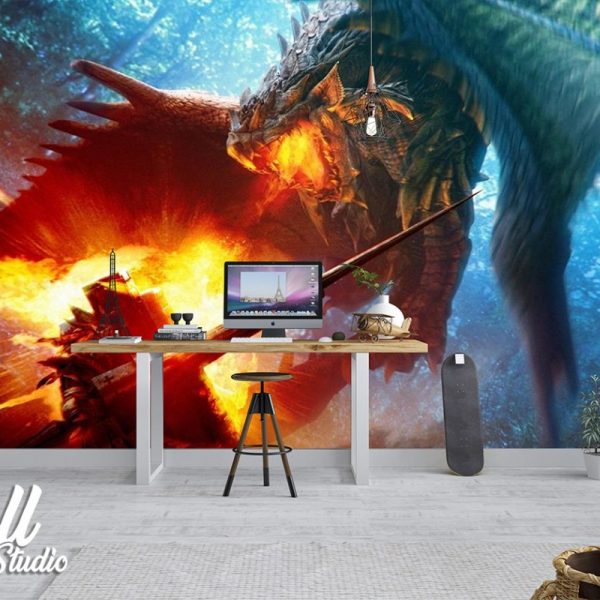 Foto tapeta dinosaur 5 - Tapete za zid Dečije