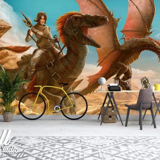 Foto tapeta dinosaur 6 - Tapete za zid Dečije