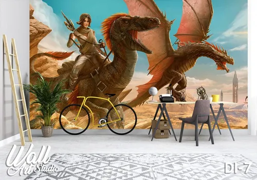 Foto tapeta dinosaur 6 - Tapete za zid Dečije