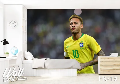 Foto tapeta Neymar Brazil - Uncategorized