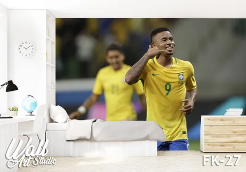 Foto tapeta Gabriel Jesus - Uncategorized