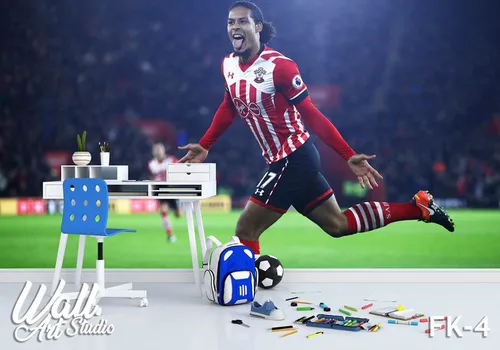 Foto tapeta Virgil van Dijk - Uncategorized