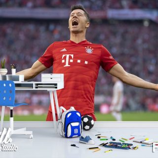 Foto tapeta Robert Lewandowski - Uncategorized