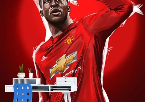 Foto tapeta Romelu Lukaku - Uncategorized