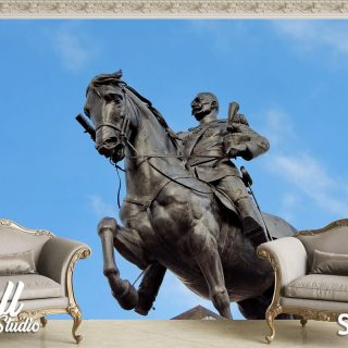 Foto tapeta spomenik Kralju Petru I - Tapete za zid Stara Srbija