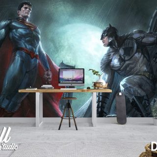 Foto tapeta Superman i Batman - Tapete za zid DC