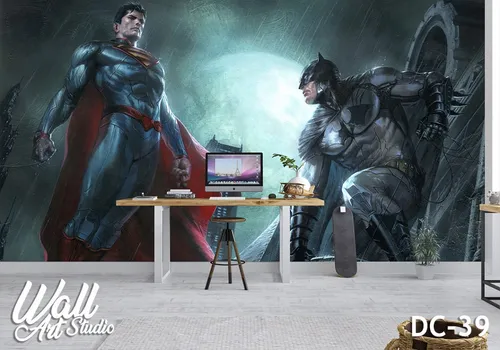 Foto tapeta Superman i Batman - Tapete za zid DC