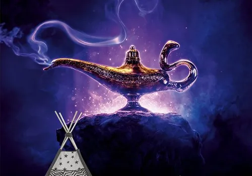 Foto tapeta Aladinova lampa - Uncategorized