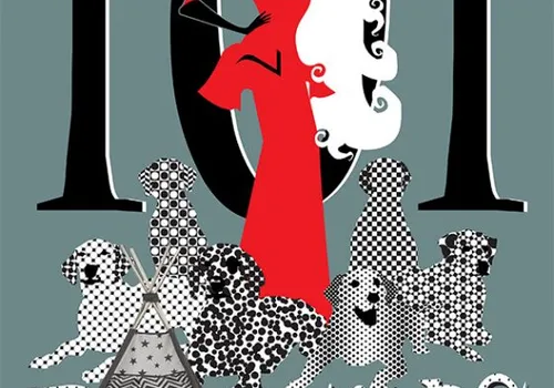 Foto tapeta 101 dalmatinac ilustracija - Uncategorized