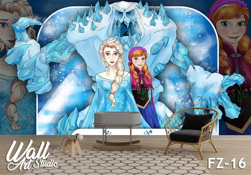 Foto tapeta Elsa i Ana 3 - Uncategorized