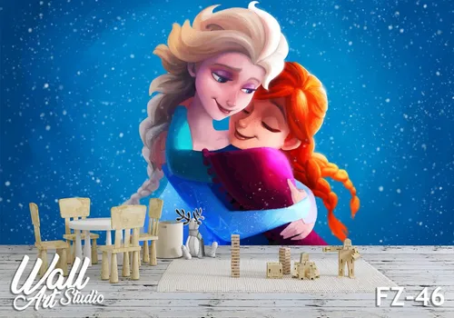 Foto tapeta Elsa i Ana 10 - Uncategorized