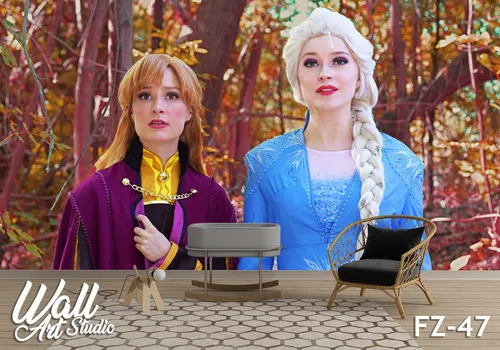 Foto tapeta Elsa i Ana 11 - Uncategorized
